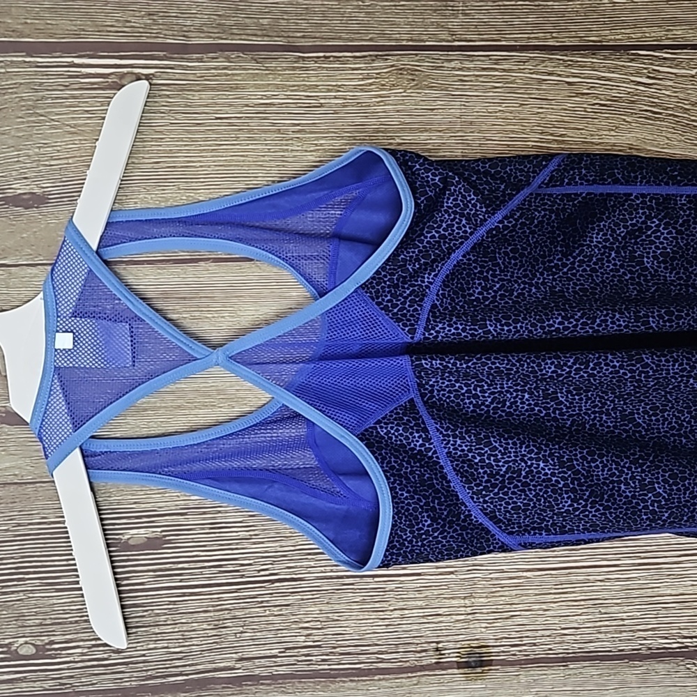Nike Womens Dri Fit Racer Back Tank Top Sz XS Purple - Picture 4 of 5